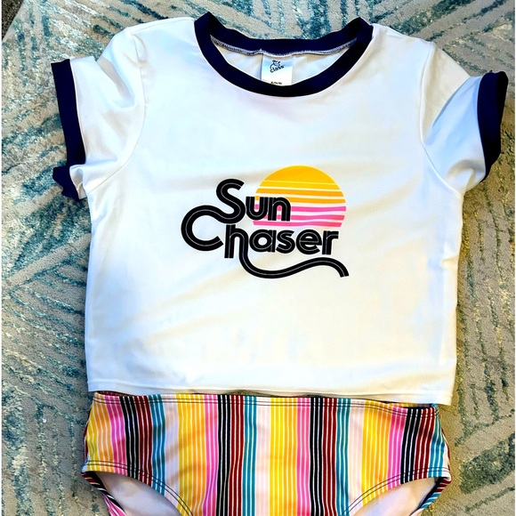 Art Class Girls Swim suit XL 14/16 New - Picture 1 of 3